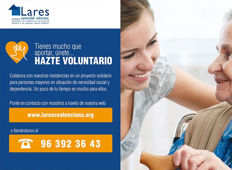 Tienes mucho que aportar, únete... Hazte voluntario